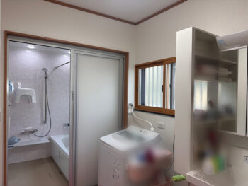 西尾市：浴室、脱衣所リフォームと一緒に、あったか窓リフォーム
