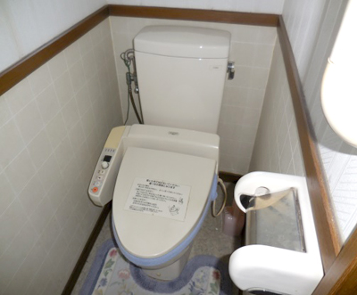 トイレリフォーム前 既存の便器