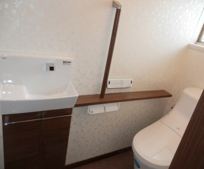トイレリフォーム後