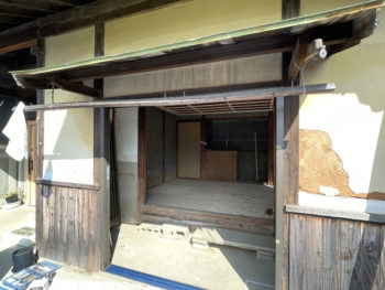 玄関ドア施工前