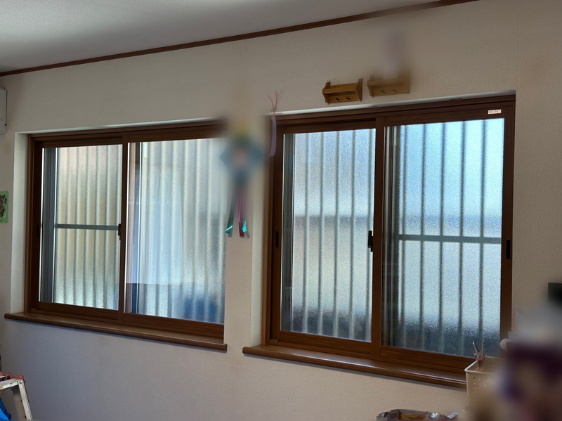 岡崎市：窓リフォーム　インプラスで遮音効果さらに断熱効果も