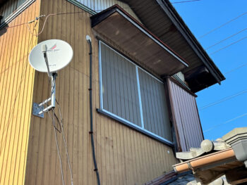 外から見たリフォーム箇所