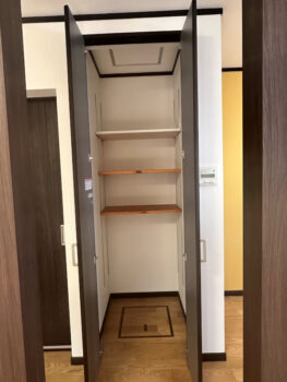 元のトイレがあった場所 