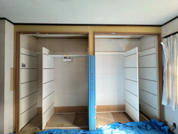 クロス下地・ヴィータスパネル施工