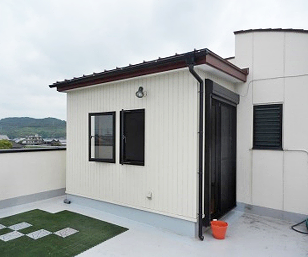 岡崎市でパッシブデザインを取り入れた2世帯住宅のための増築リフォーム